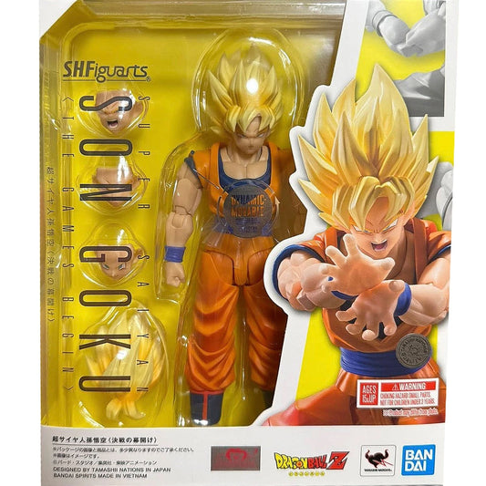 Son Goku Super Saiyan  (The Games Begin) S.H.Figuarts Action Figure - Dragon Ball Z