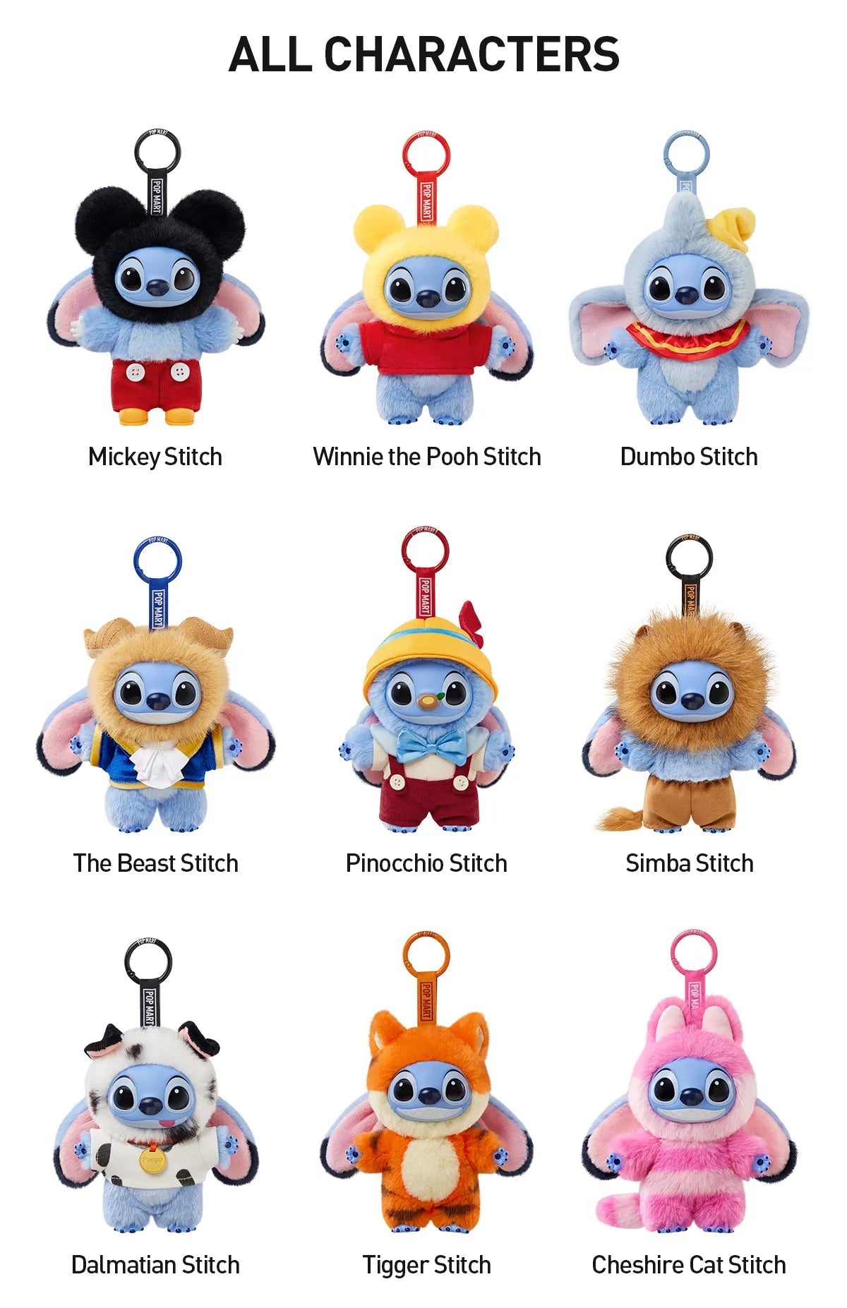 Stitch Adventure Series Vinyl Plush Pendant 100% Authentic - Inaboxstore