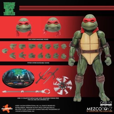 Teenage Mutant Ninja Turtles 1990 – Mezco One:12 Set - Inaboxstore