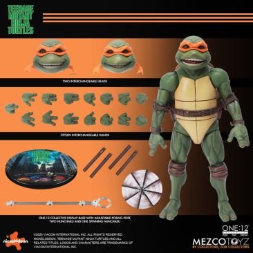 Teenage Mutant Ninja Turtles 1990 – Mezco One:12 Set - Inaboxstore