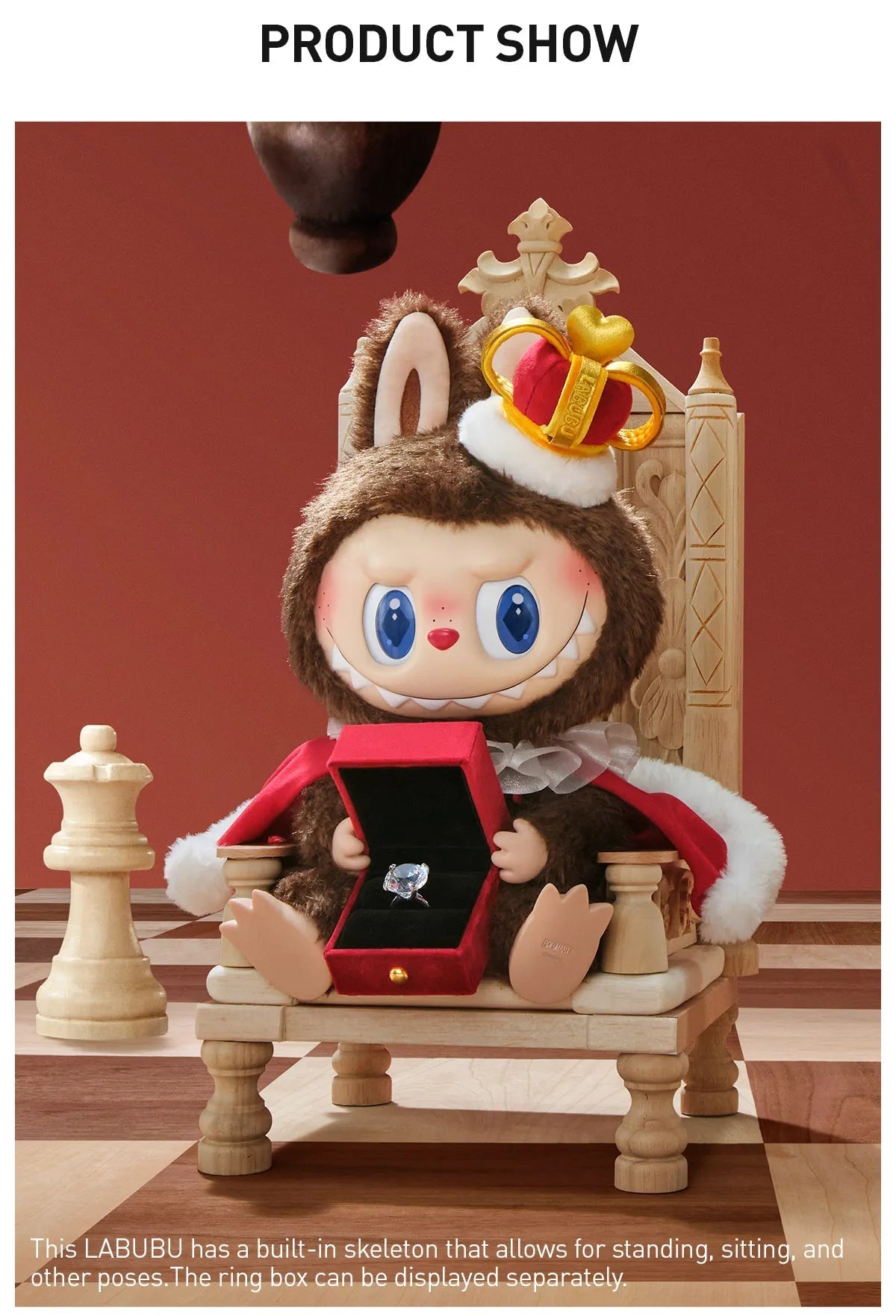 ぬいぐるみ THE MONSTERS Let's Checkmate Amazon.com: POP MART The Monsters Let's Checkmate Series