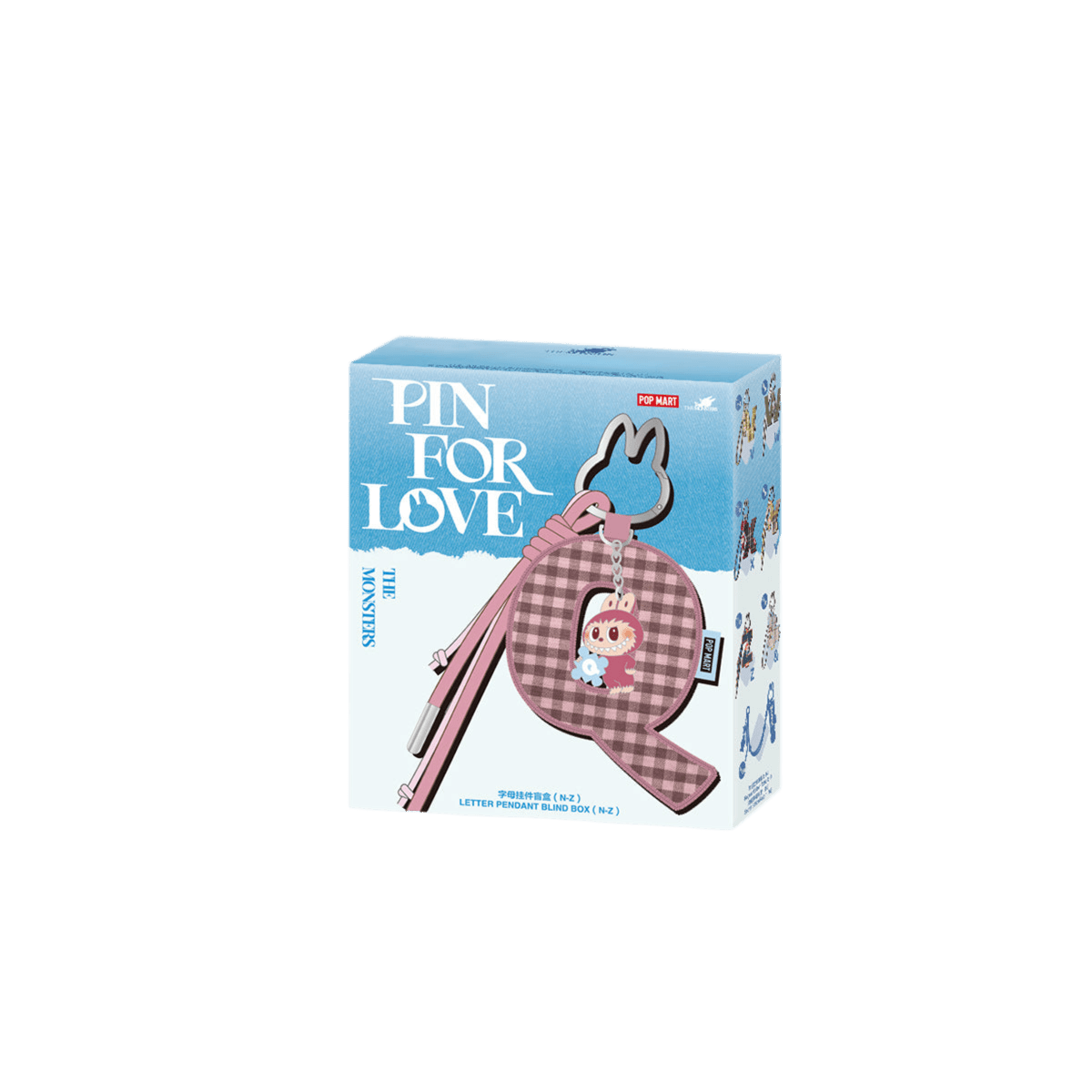 THE MONSTERS Pin for Love Series - Letter Pendant Blind Box (N - Z) - Inaboxstore
