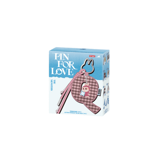 THE MONSTERS Pin for Love Series - Letter Pendant Blind Box (N - Z) - Inaboxstore