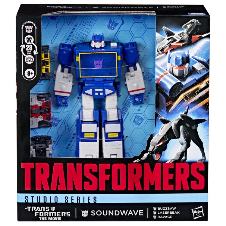 The Transformers: The Movie Studio Series Leader Class Soundwave Action Figure - Inaboxstore