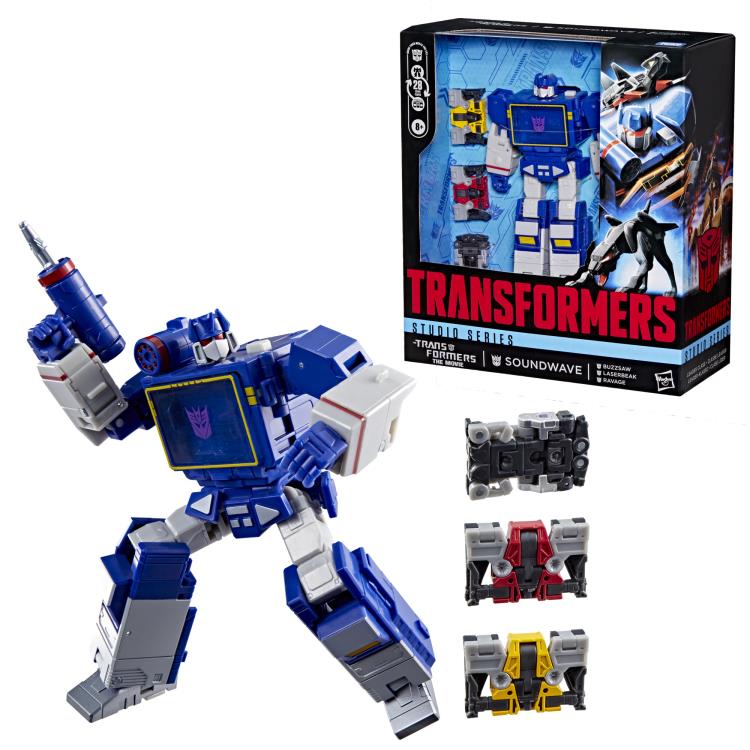 The Transformers: The Movie Studio Series Leader Class Soundwave Action Figure - Inaboxstore