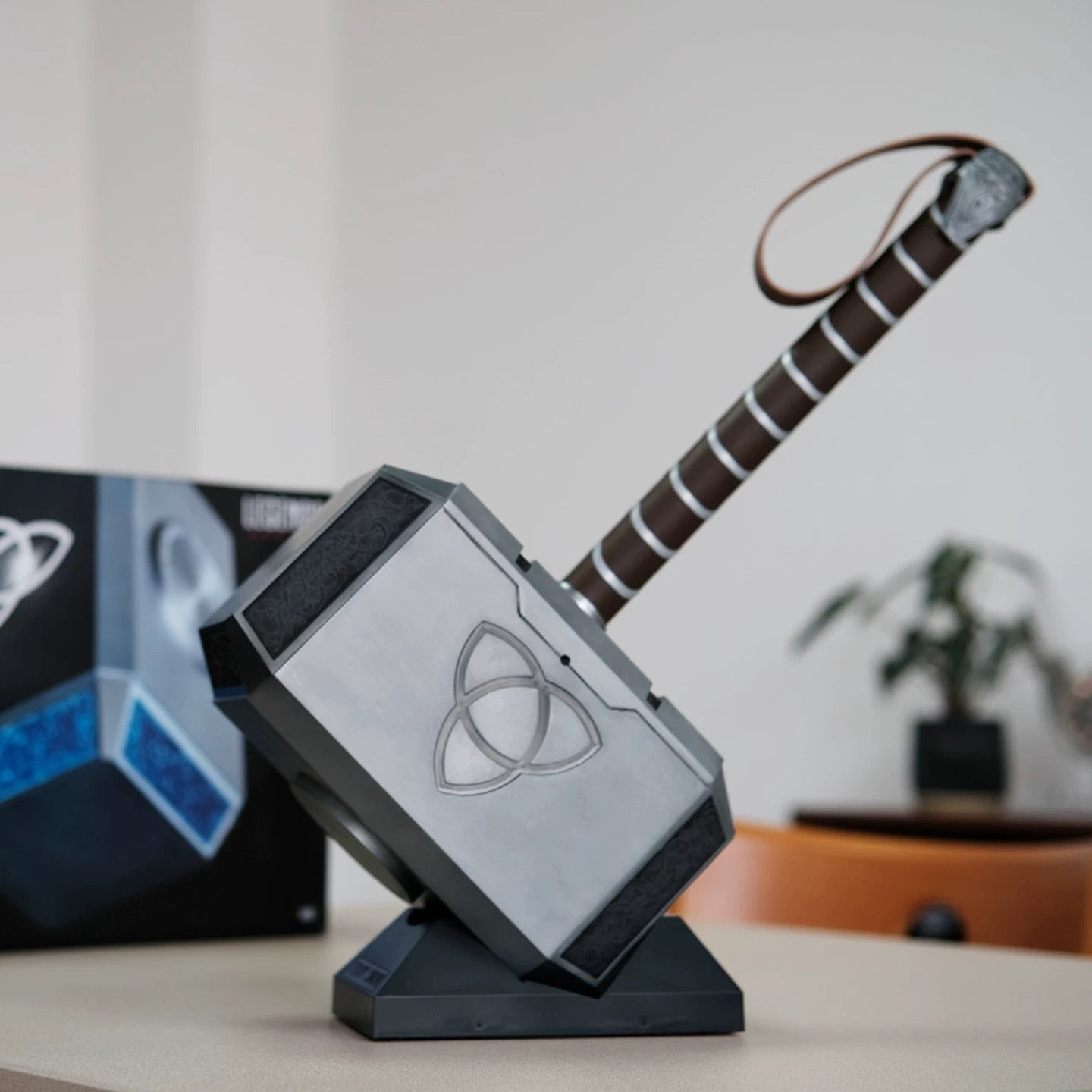 Thor Mjolnir Electronic Hammer by Teddy Snow - Legends Series 1:1 with Voice controls - Inaboxstore
