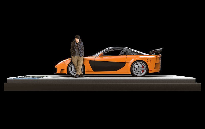 Time Micro Mazda RX-7 1:64 Veilside Fast and Furious!