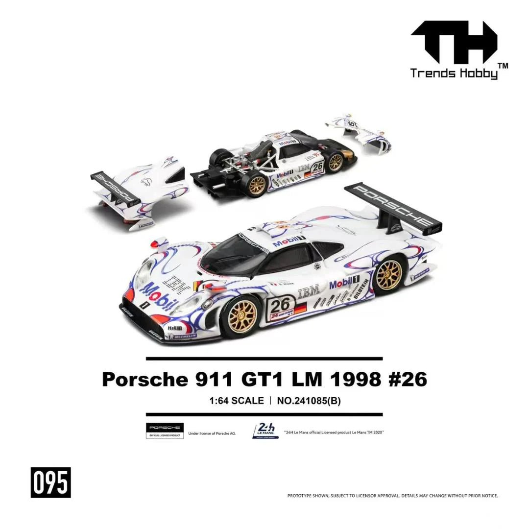 Trends Hobby Porsche 911 GT1 LM 1998 - Inaboxstore
