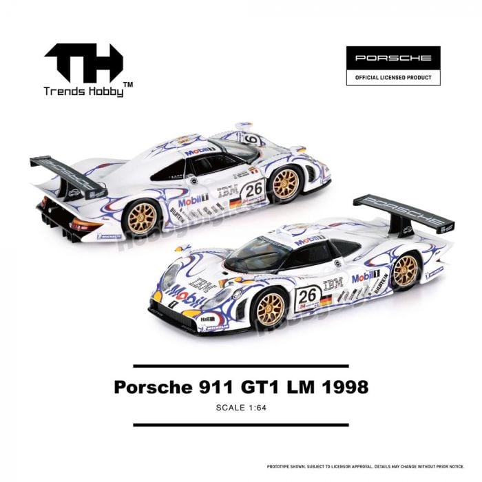 Trends Hobby Porsche 911 GT1 LM 1998 - Inaboxstore