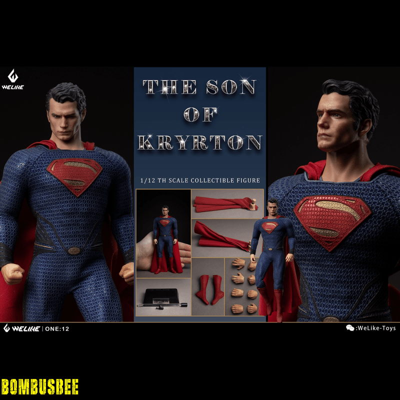 WELIKE TOYS WLT03 1/12 The Son of Krypton Super Man - Inaboxstore