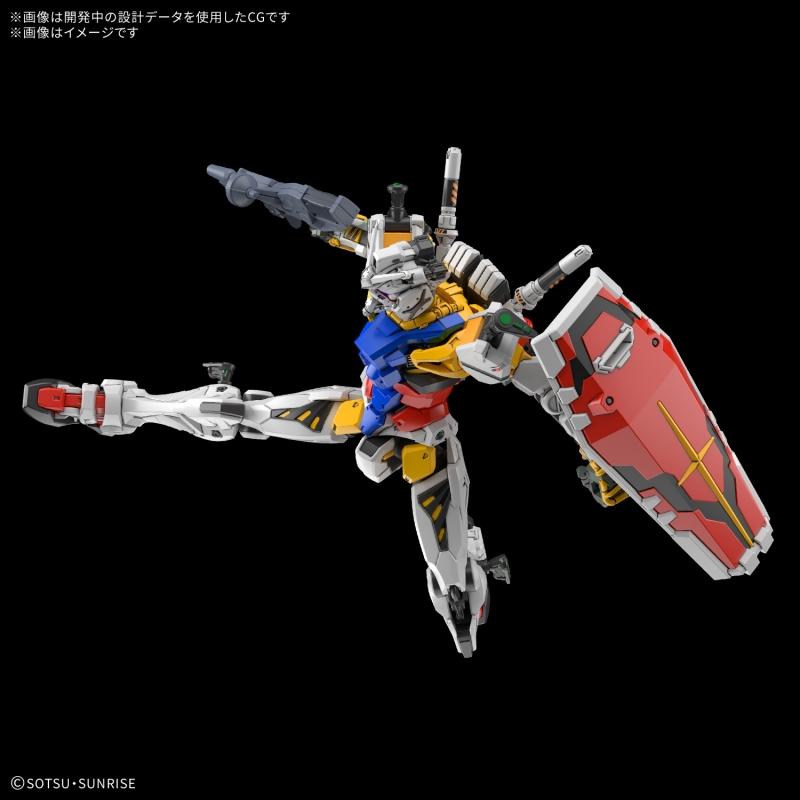 White Gundam (RX-78-02) HG 1/144 Model Kit - Mobile Suit Gundam GQuuuuuuX