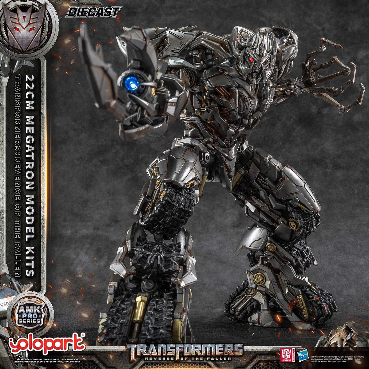 Yolopark - Revenge of the Fallen Megatron AMK PRO Series Model Kit - Inaboxstore