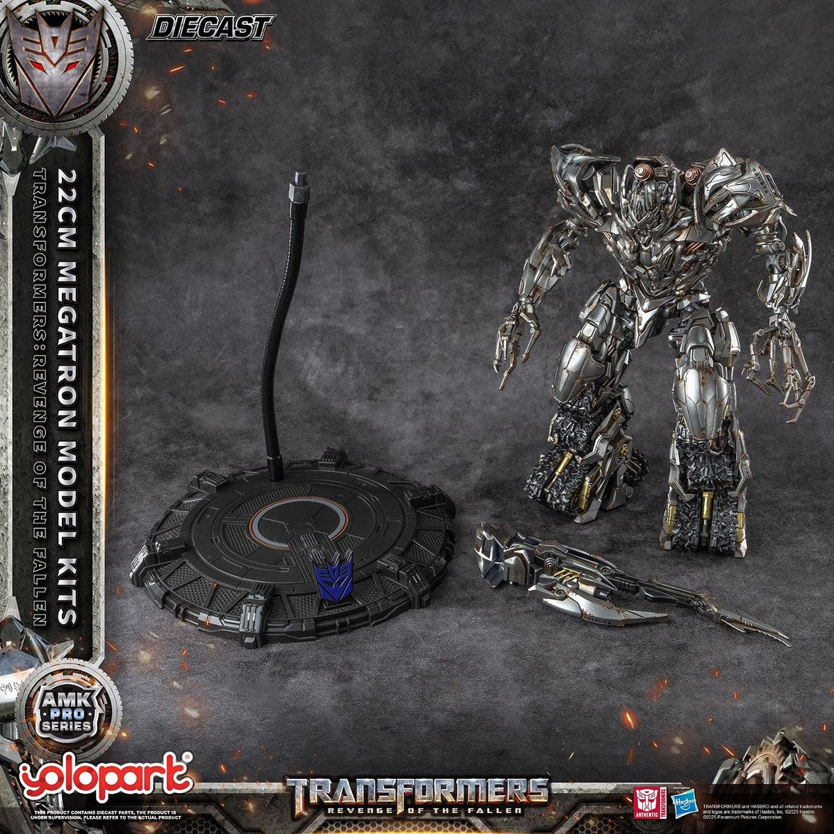 Yolopark - Revenge of the Fallen Megatron AMK PRO Series Model Kit - Inaboxstore