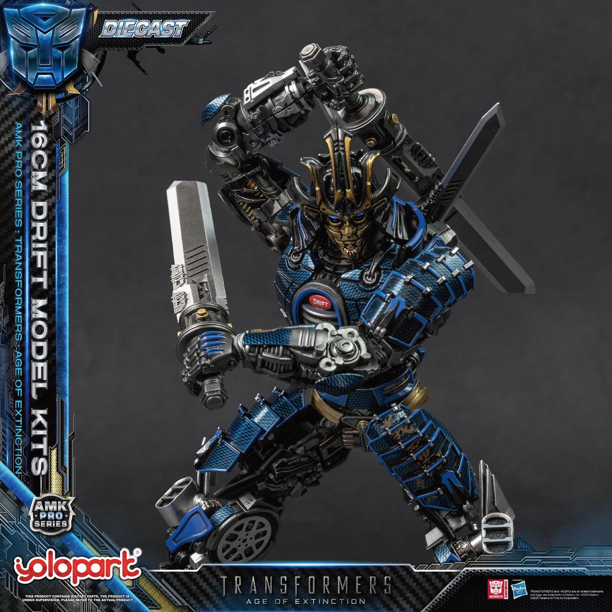 Yolopark - TRANSFORMERS AGE OF EXTINCTION: AMK Pro Series DRIFT Model Kit - Inaboxstore