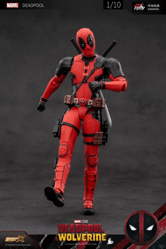 ZD Toys Deadpool & Wolverine – Deadpool 1:10 Scale Collectible Figure - Inaboxstore