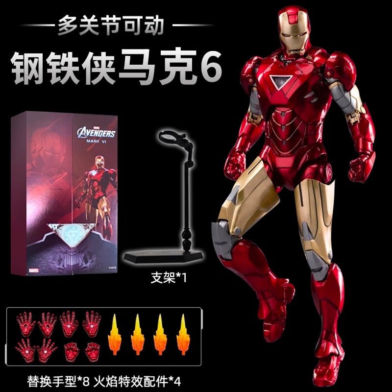 ZD toys Ironman MK6 NON LED version action figure - Inaboxstore