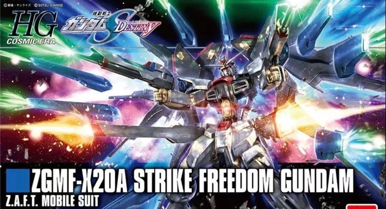 ZGMF - X20A Strike Freedom Gundam Model Kit HG 1/144 - Inaboxstore