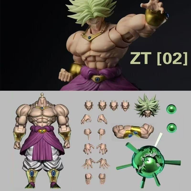 ZT Toys 02 Broly Action Figure Combo - Inaboxstore